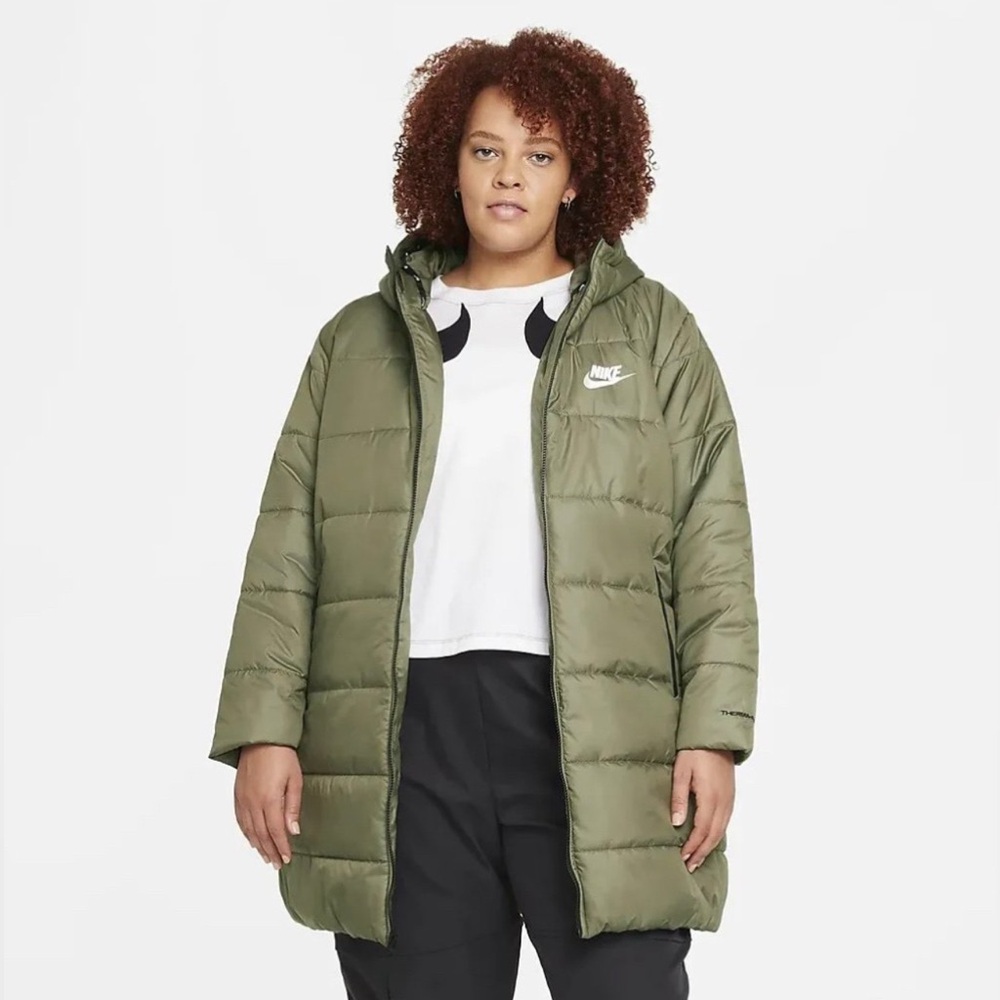 NWT Nike Coat 2x Army Green